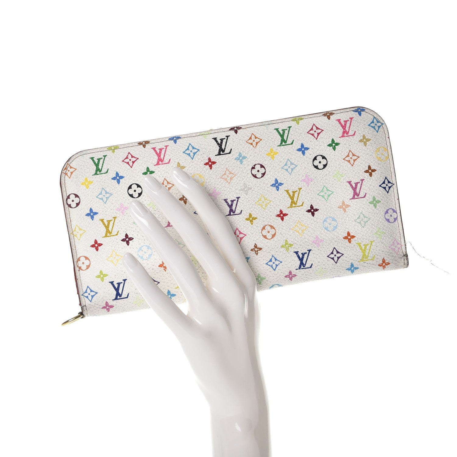 Louis Vuitton Monogram Multicolor Insolite Wallet White Eglantine 2 of 16