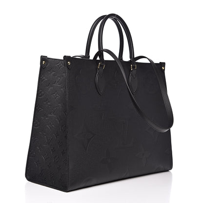 Louis Vuitton Empreinte Monogram Giant Onthego GM Black 3 of 10