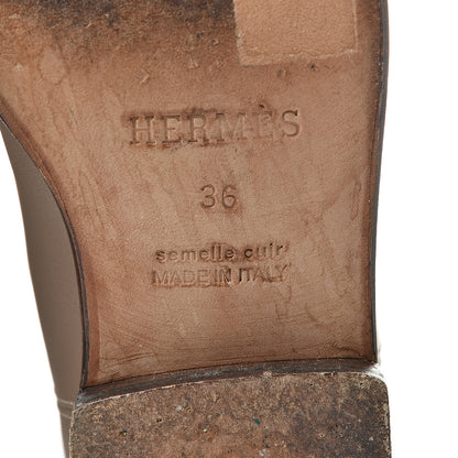 Hermes Swift Kelly Jumping Boots 36 Etoupe 6 of 13
