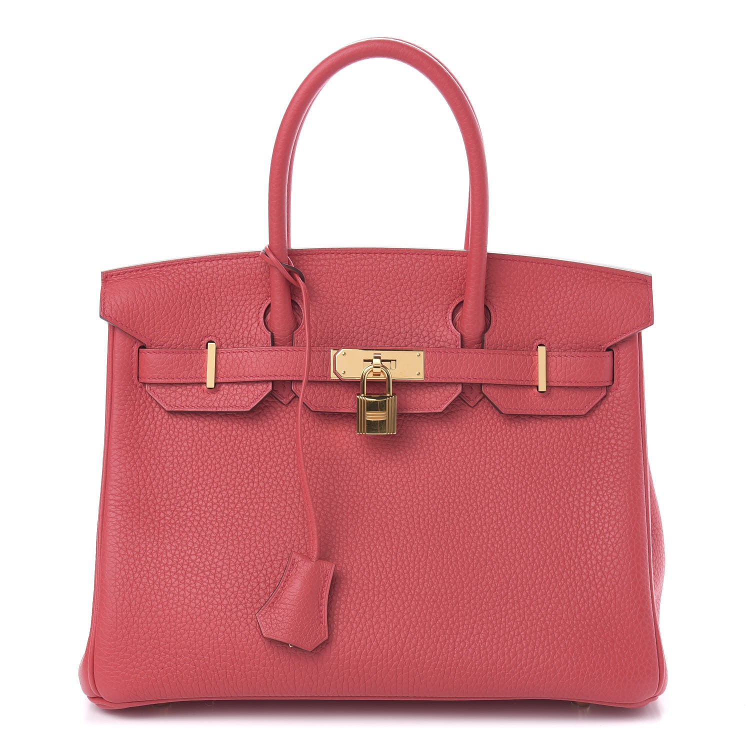 Hermes Taurillon Clemence Birkin 30 Bougainvillea 1 of 11