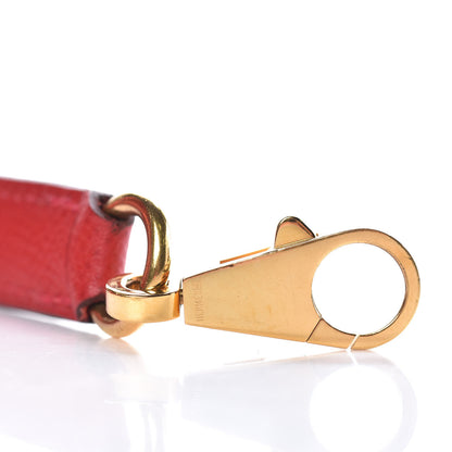 Hermes Epsom Kelly Sellier 32 Rouge Casaque 29 of 37