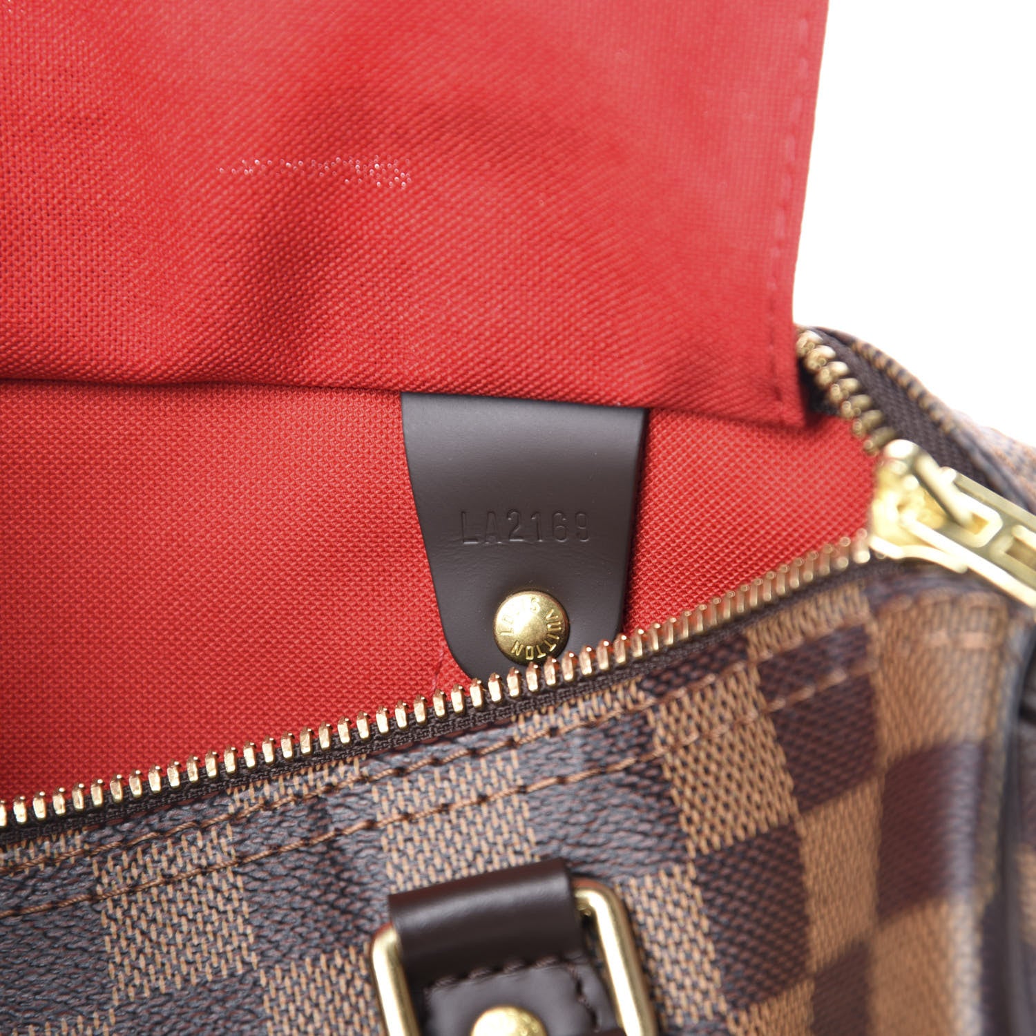 Louis Vuitton Damier Ebene Speedy Bandouliere 25 8 of 10
