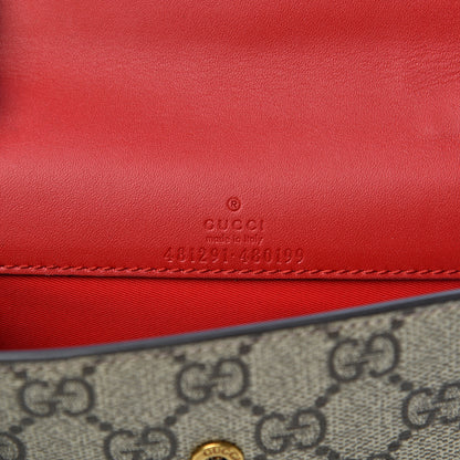 Gucci GG Supreme Monogram Mini Cherry Chain Bag 5 of 8