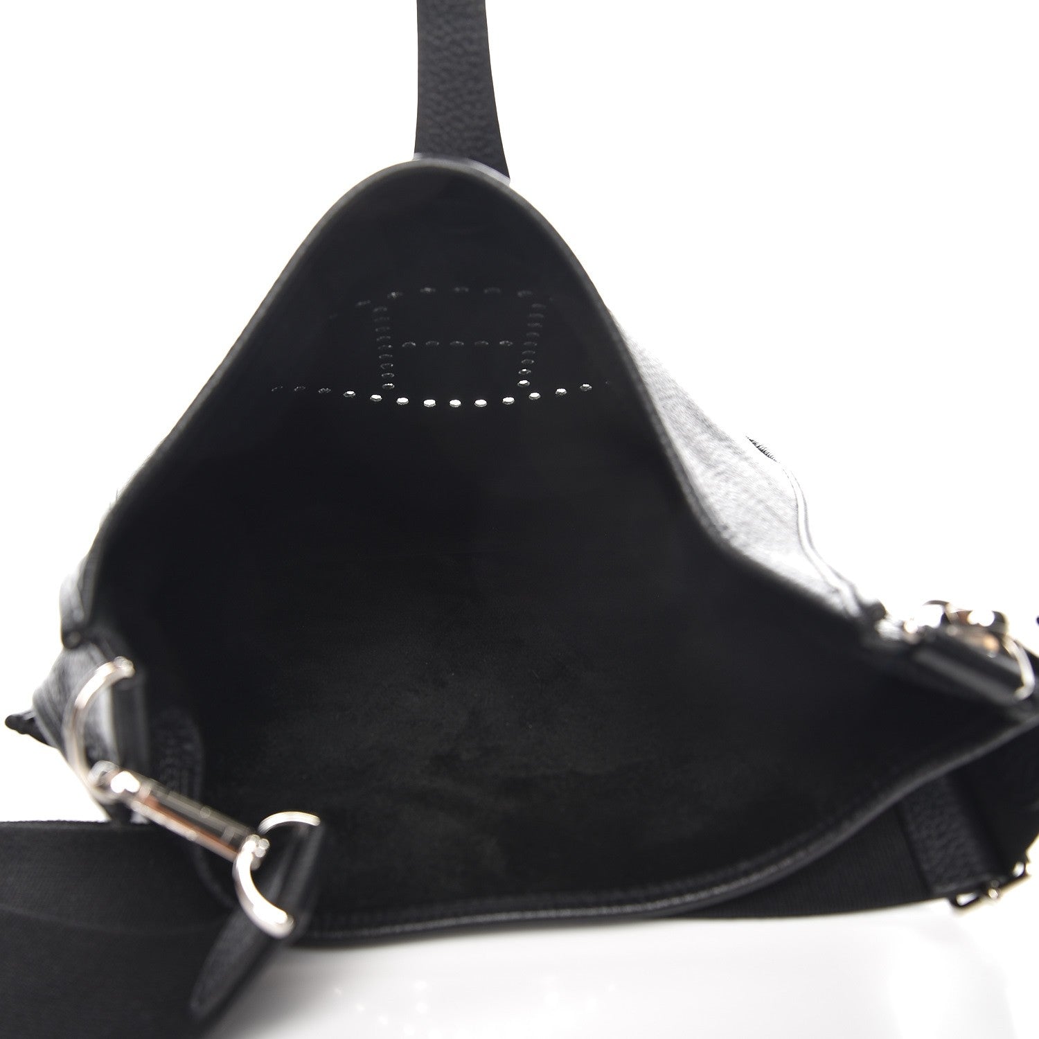 Hermes Taurillon Clemence Evelyne III GM Black 5 of 8