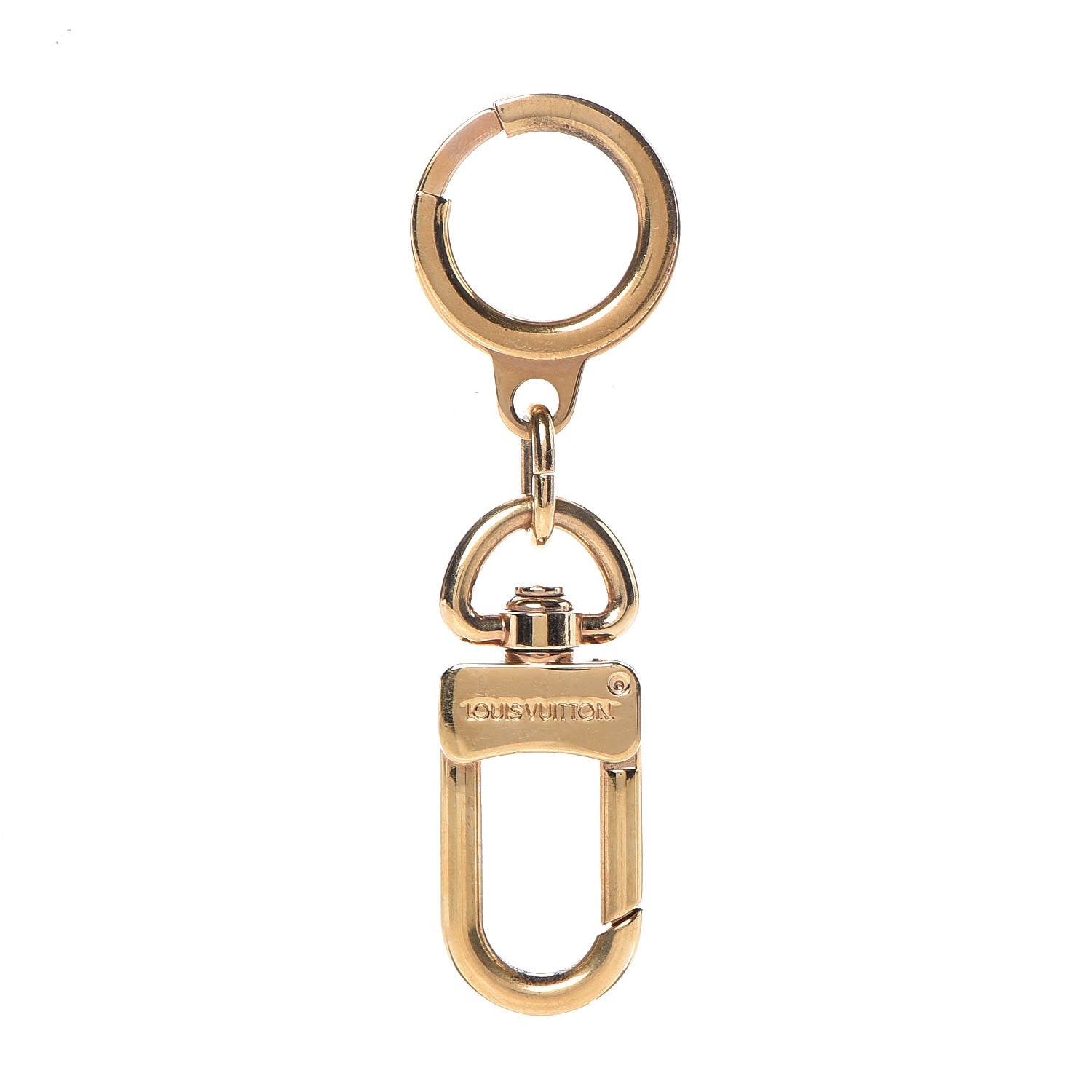 Louis Vuitton Pochette Extender Key Ring Gold 1 of 2