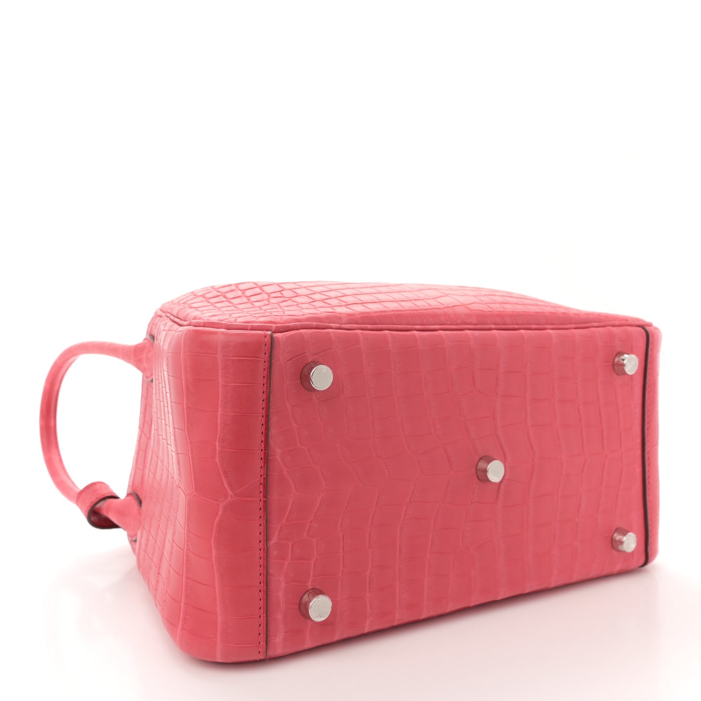 Matte Niloticus Crocodile Lindy 26 Bougainvillea