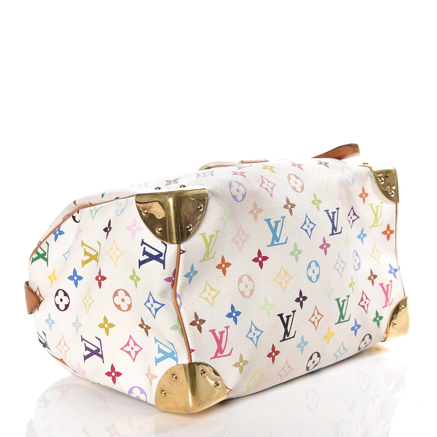 Monogram Multicolor Speedy 30 White
