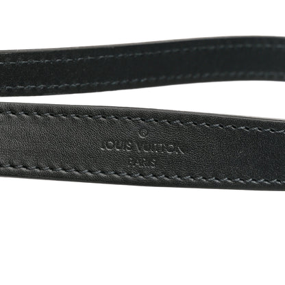 Louis Vuitton Calfskin City Steamer MM Shoulder Strap Black 4 of 4