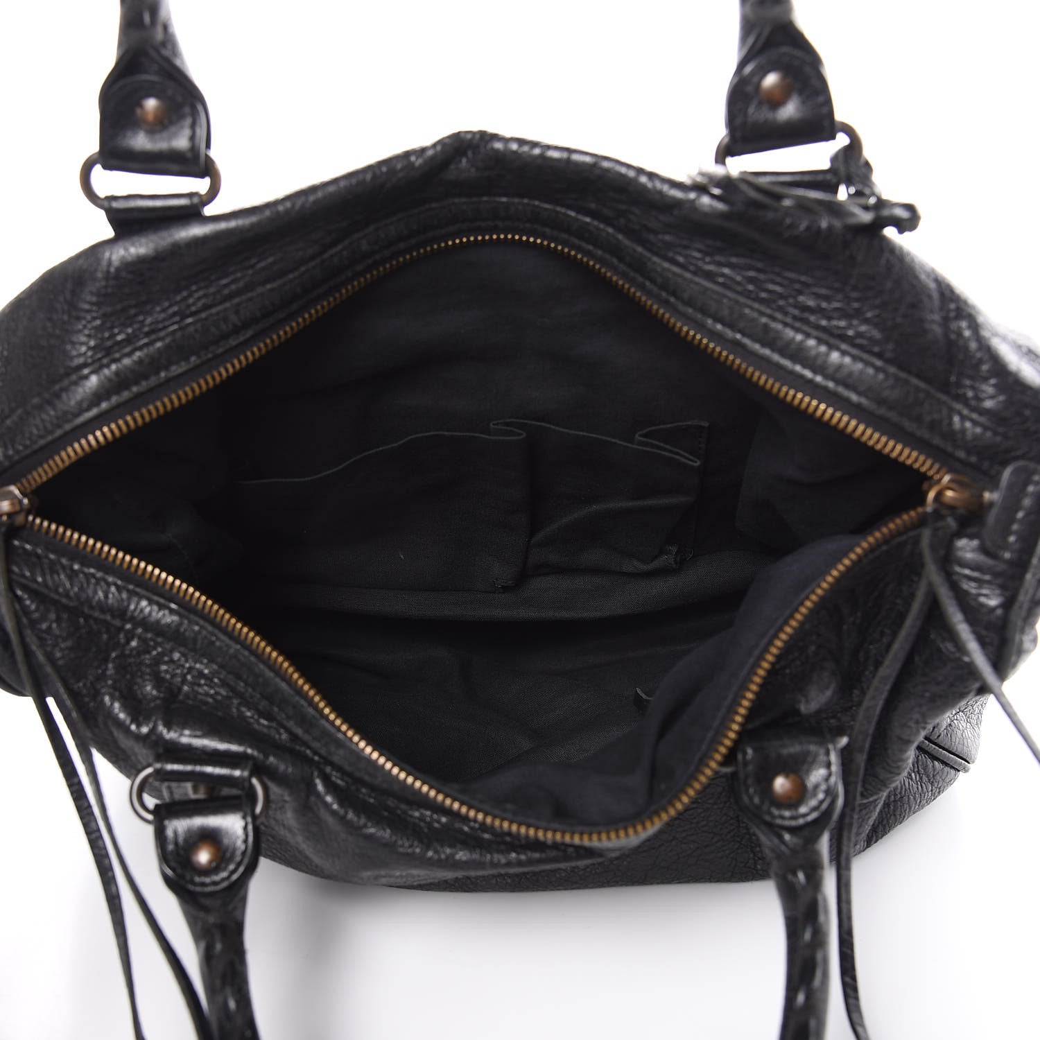 Balenciaga Agneau Classic Hardware Boston Black 5 of 18
