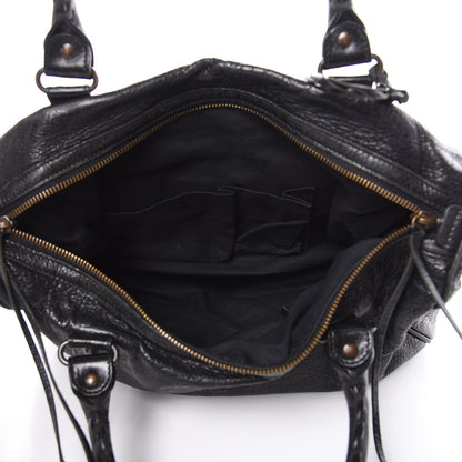 Balenciaga Agneau Classic Hardware Boston Black 5 of 18
