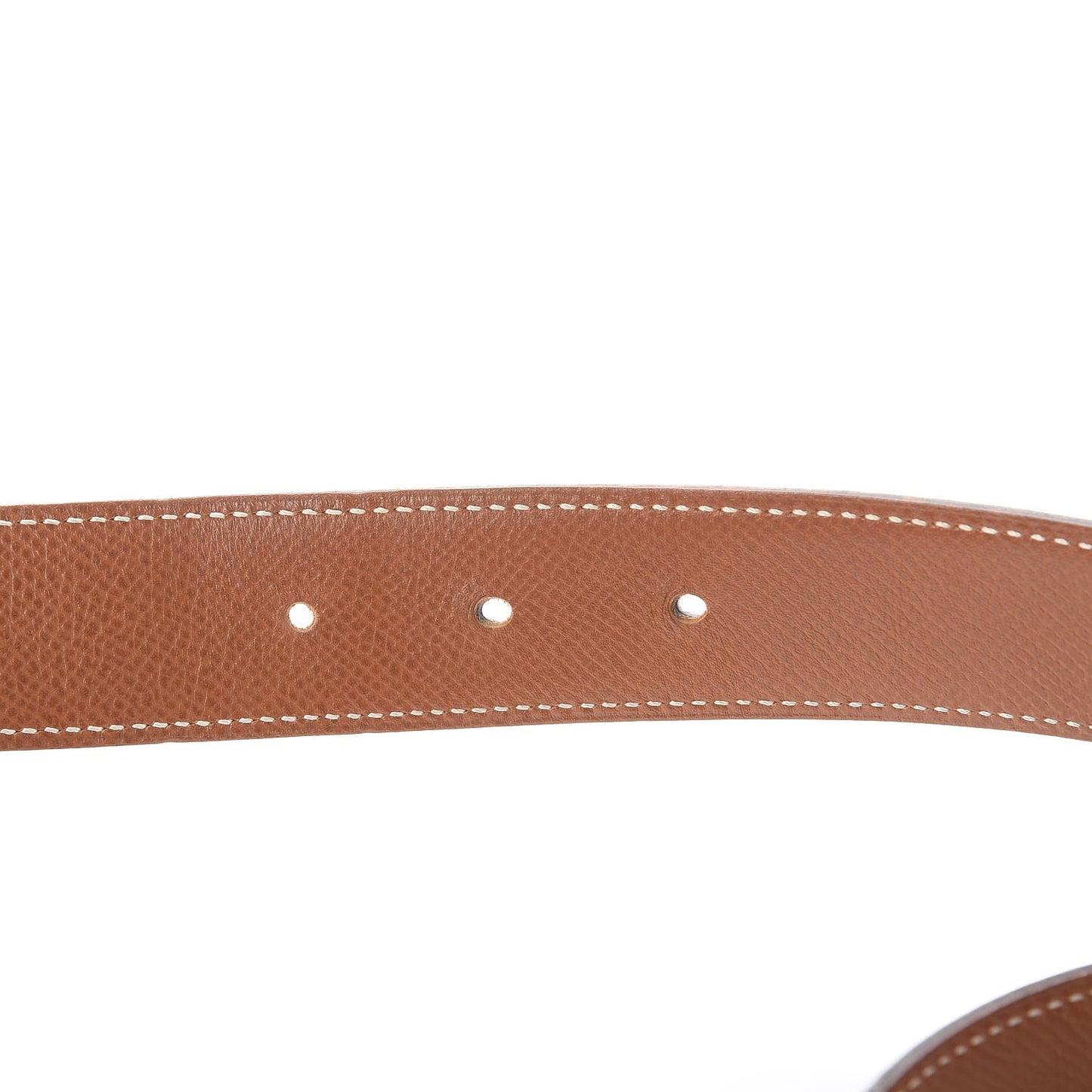 Box Courchevel 32mm H Belt 65 Black Gold