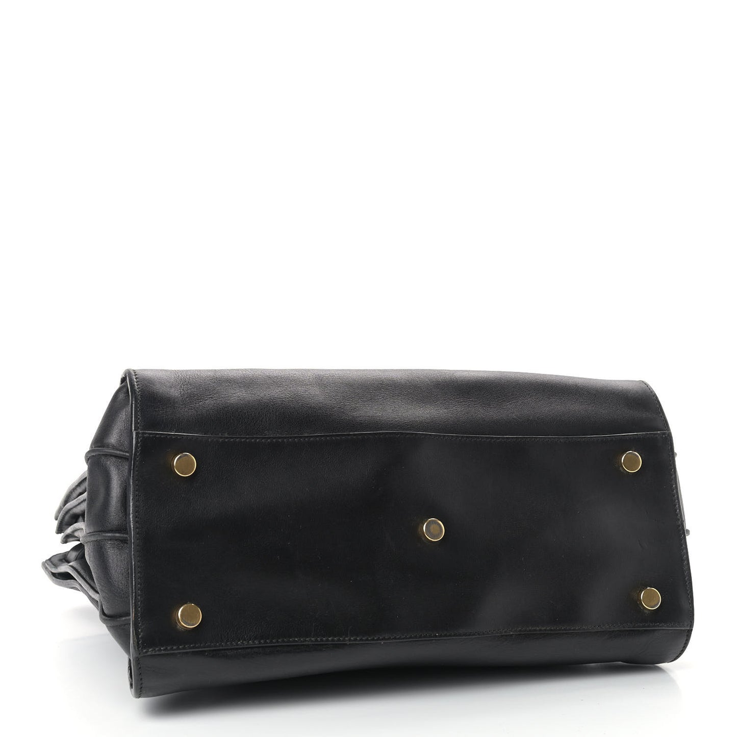 Calfskin Small Sac De Jour Black