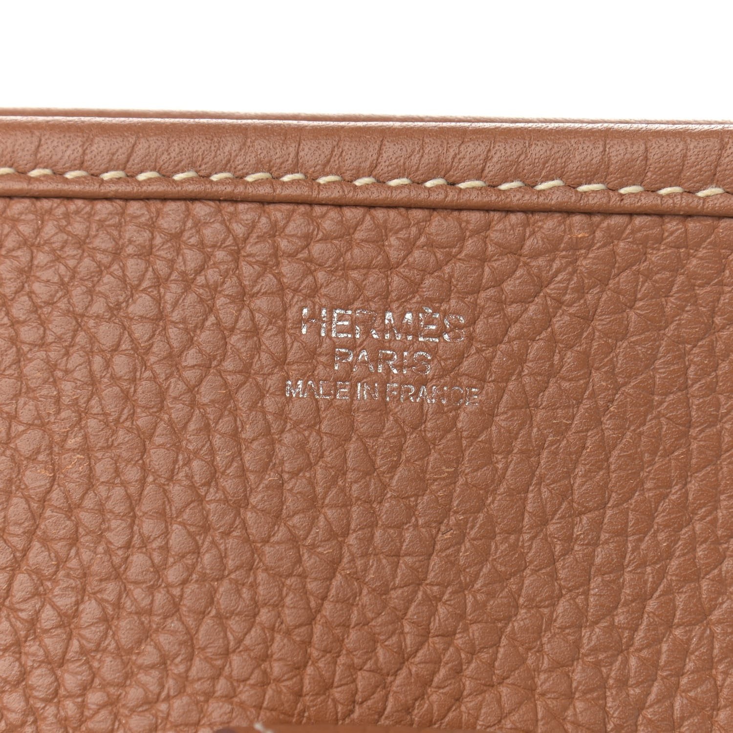 Hermes Taurillon Clemence Evelyne III GM Gold 6 of 10