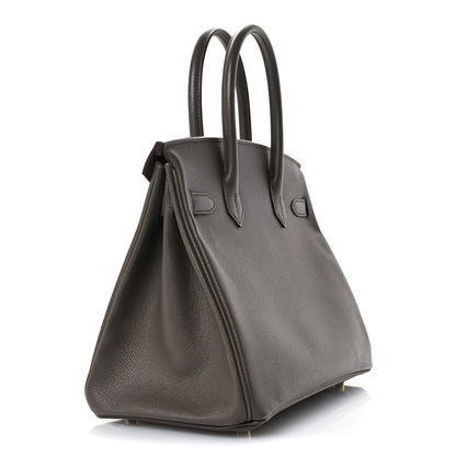 Hermes Epsom Birkin 30 Etain 3 of 12