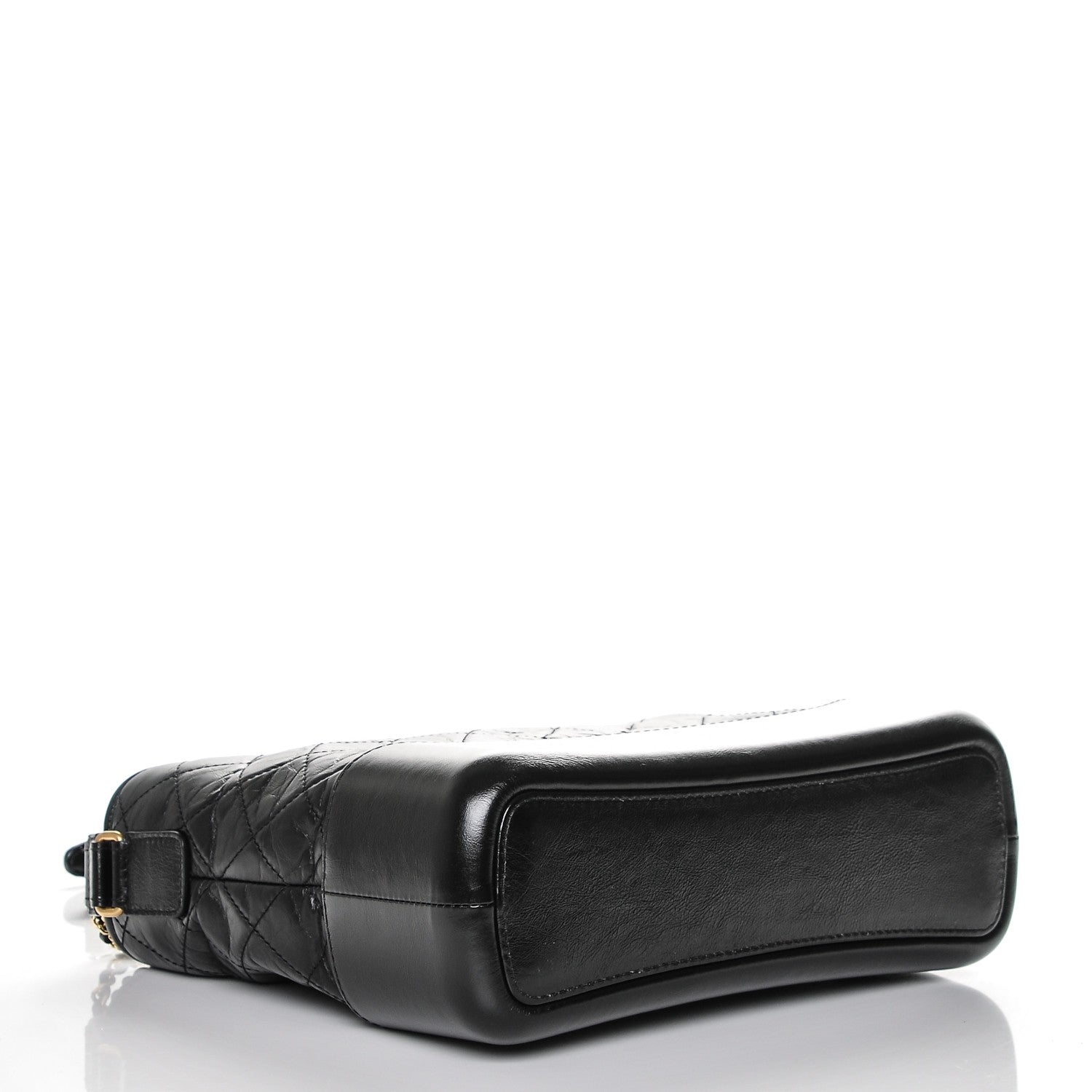 Chanel Aged Calfskin Quilted Medium Gabrielle Hobo Black 4 of 7