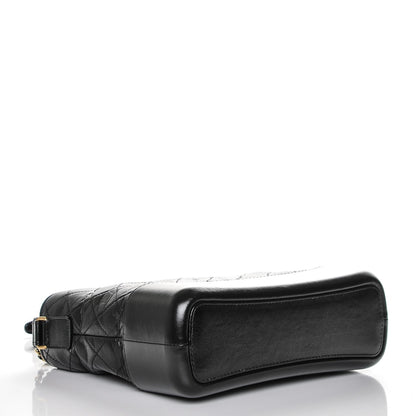 Chanel Aged Calfskin Quilted Medium Gabrielle Hobo Black 4 of 7