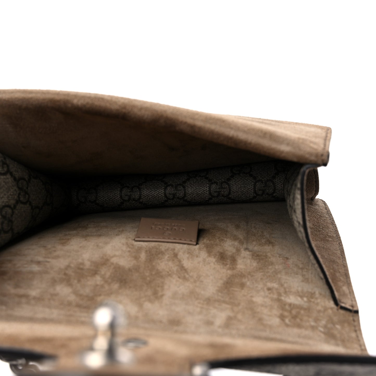 GG Supreme Monogram Mini Dionysus Shoulder Bag Taupe