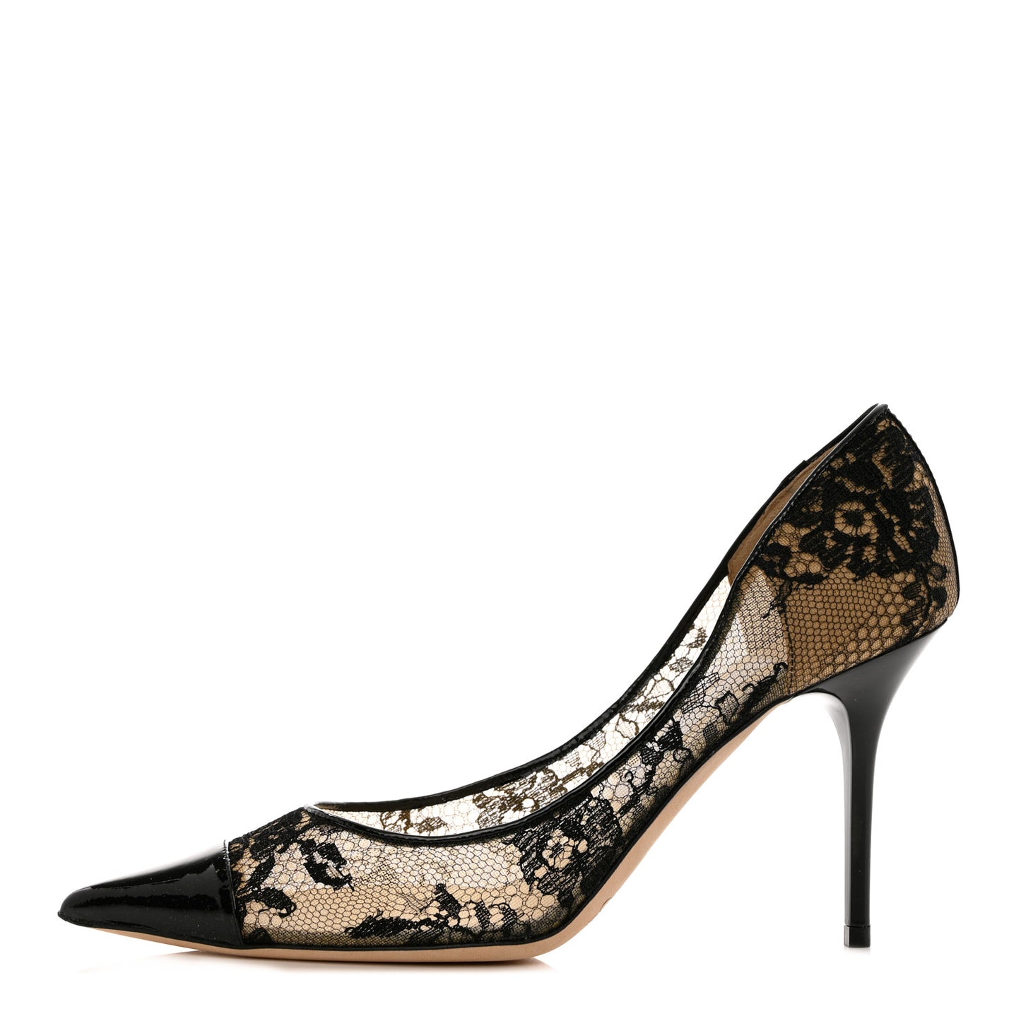 Patent Lace Alias Pumps 37 Black
