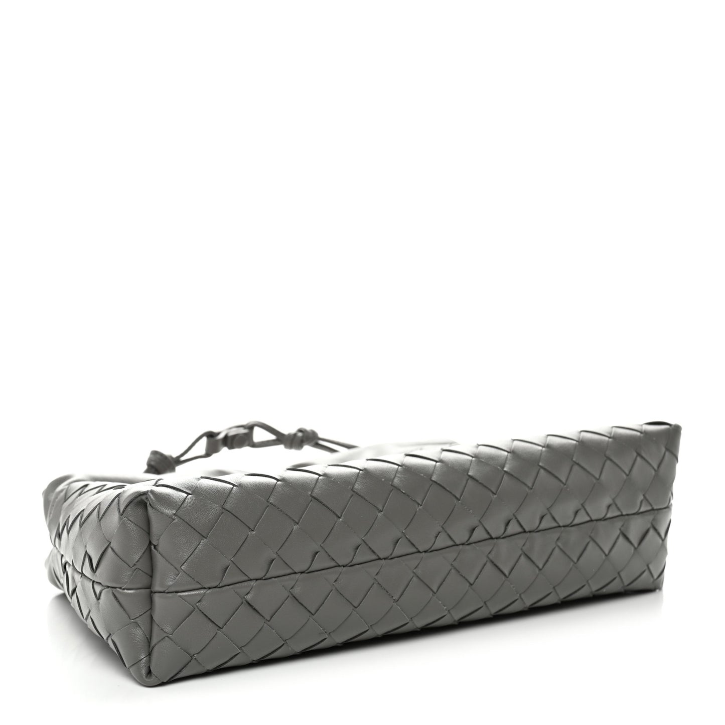 Nappa Intrecciato Dustbag Notte Shoulder Bag Basalt