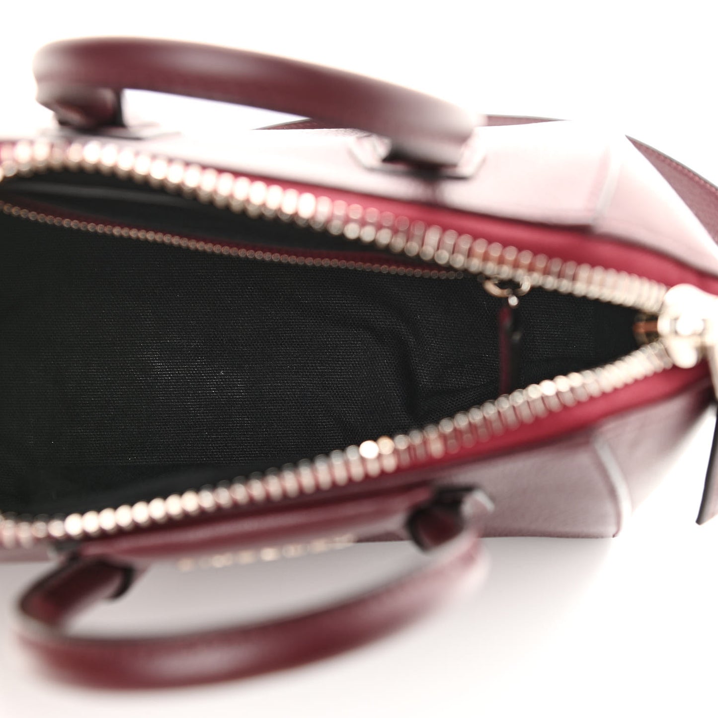 Sugar Goatskin Mini Antigona Aubergine
