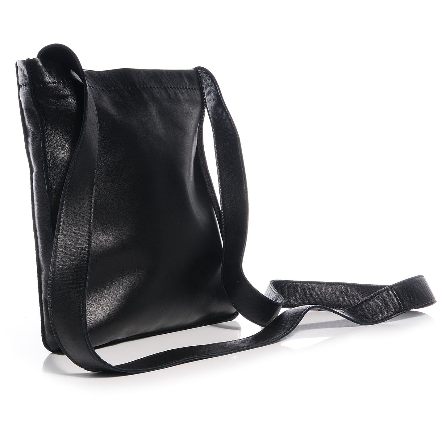 Lambskin Clou De Selle Pouch Black