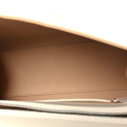 Delvaux Box Calfskin MM Brillant Satchel Ivory 6 of 8
