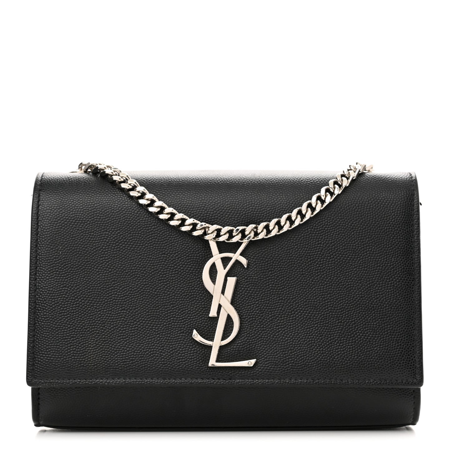 Grain De Poudre Small Monogram Kate Satchel Black