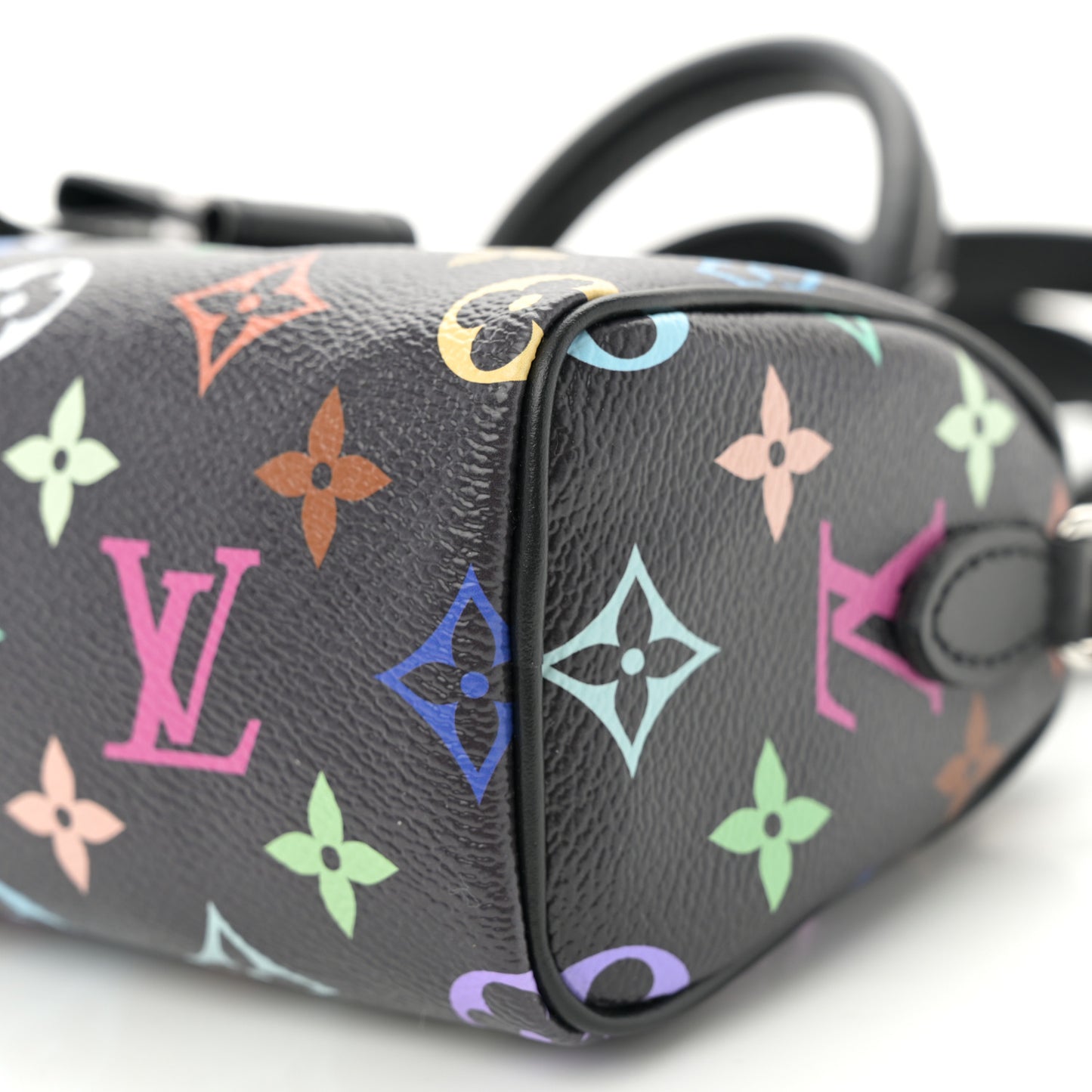LV X TM Monogram Multicolor Nano Speedy Black