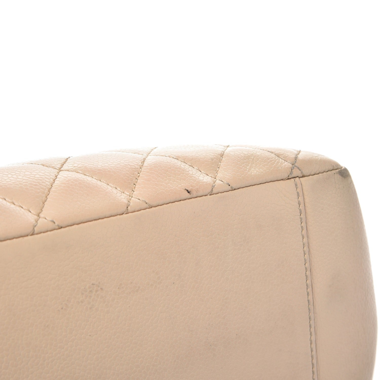 Chanel Caviar Quilted Grand Shopping Tote GST Beige 15 of 19