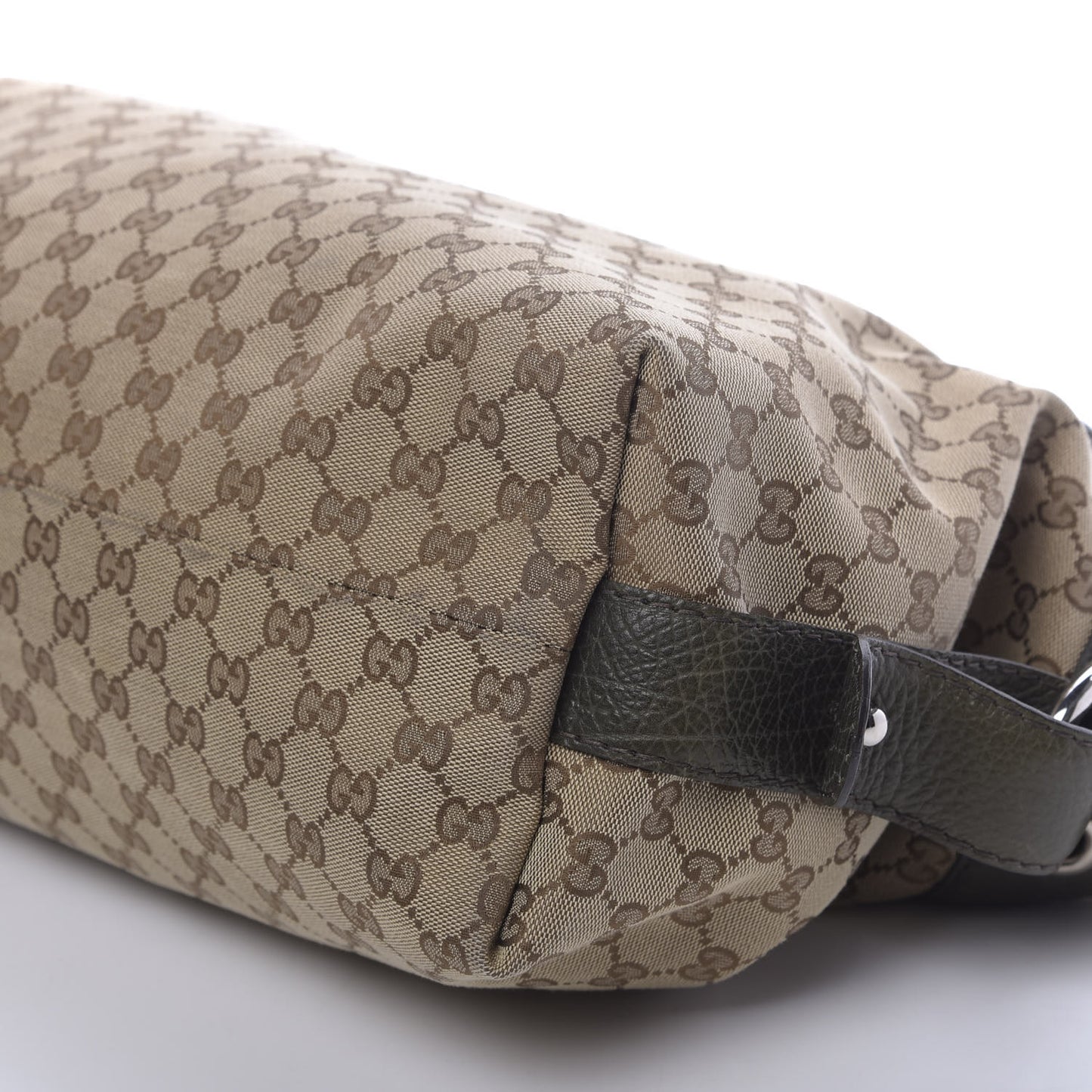 Monogram Bamboo Bar Medium Tote Olive