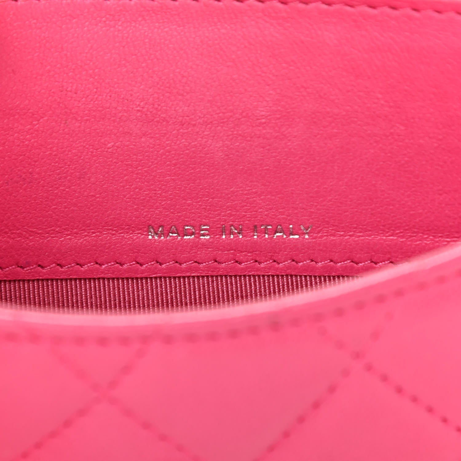 Chanel Lambskin Quilted Small Flap Wallet Pink 7 of 18