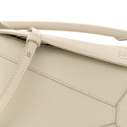 Loewe Calfskin Mini Puzzle Edge Bag Soft White 8 of 10