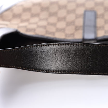 Gucci Monogram Web Jackie O Hobo Dark Brown 17 of 17
