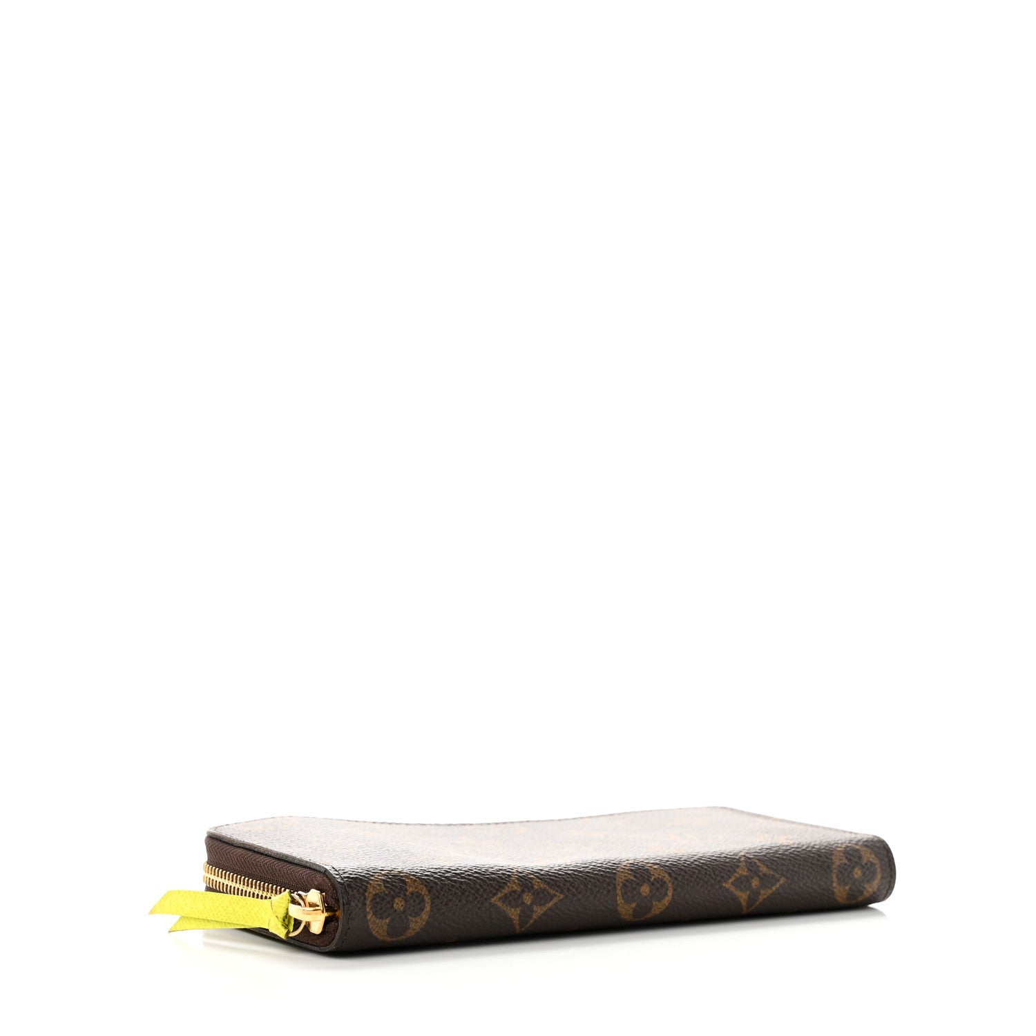 Louis Vuitton Monogram Clemence Wallet Acid Yellow 4 of 9