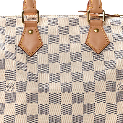 Louis Vuitton Damier Azur Speedy 25 7 of 9