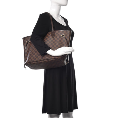 Louis Vuitton Damier Ebene Neverfull MM 2 of 44