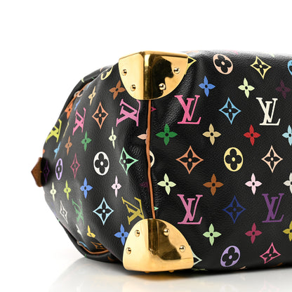 Louis Vuitton Monogram Multicolor Speedy 30 Black 8 of 10