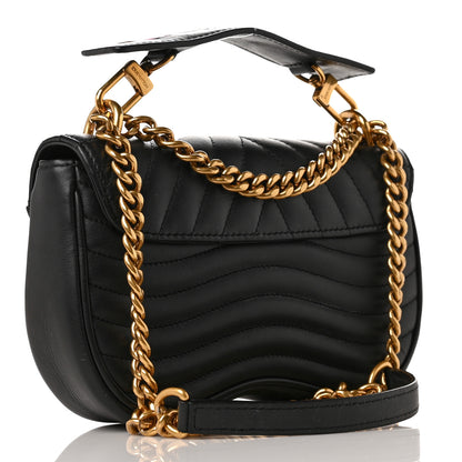 Louis Vuitton Calfskin New Wave Chain PM Black 3 of 10