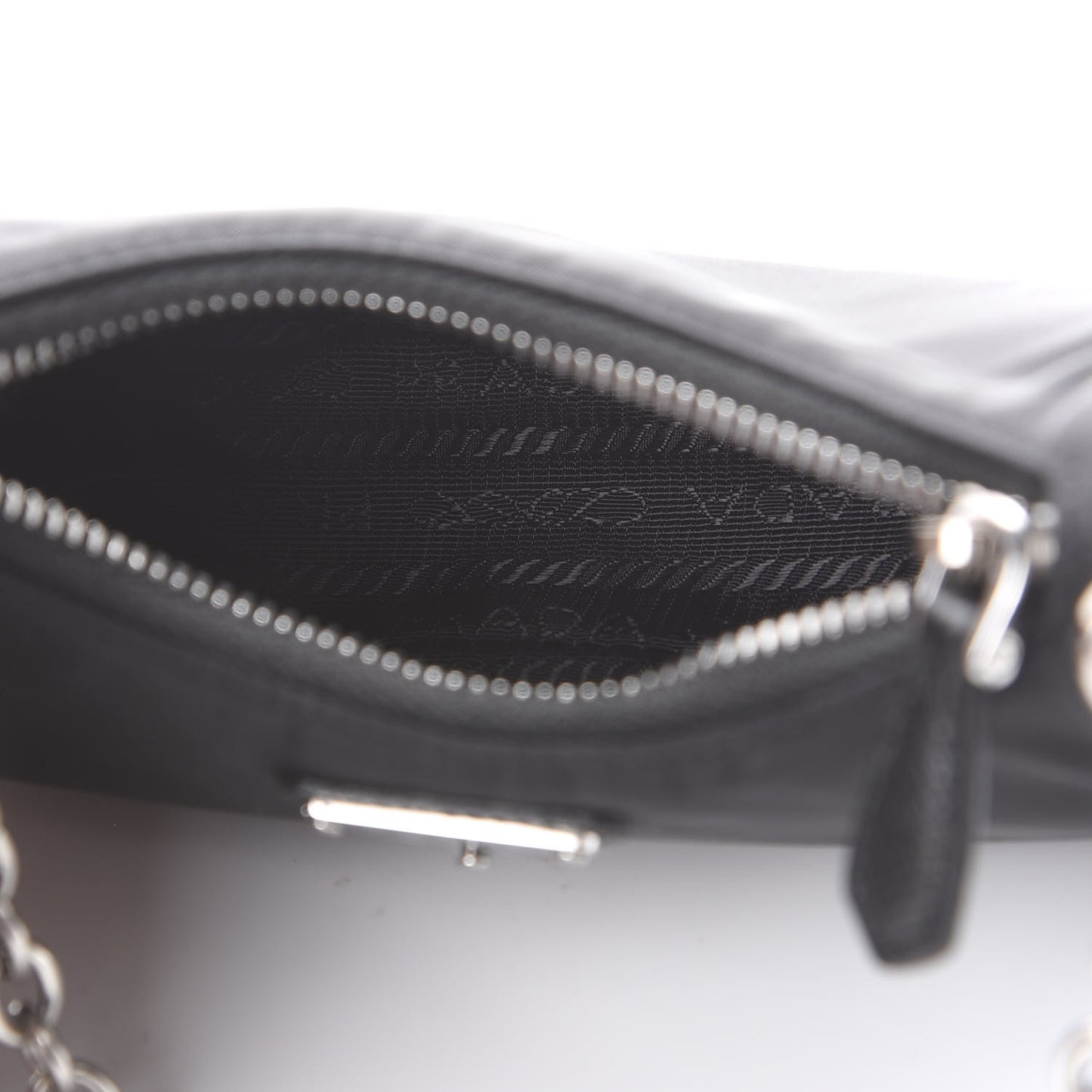 Tessuto Nylon Mini Re-Edition 2000 Shoulder Bag Black