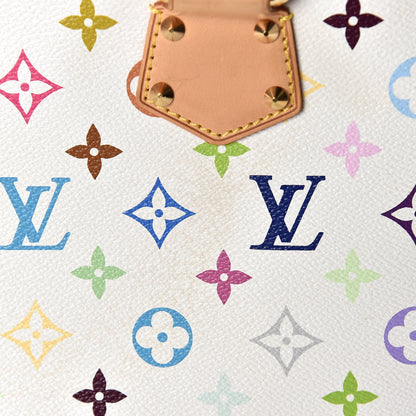 Louis Vuitton Monogram Multicolor Alma White 10 of 21