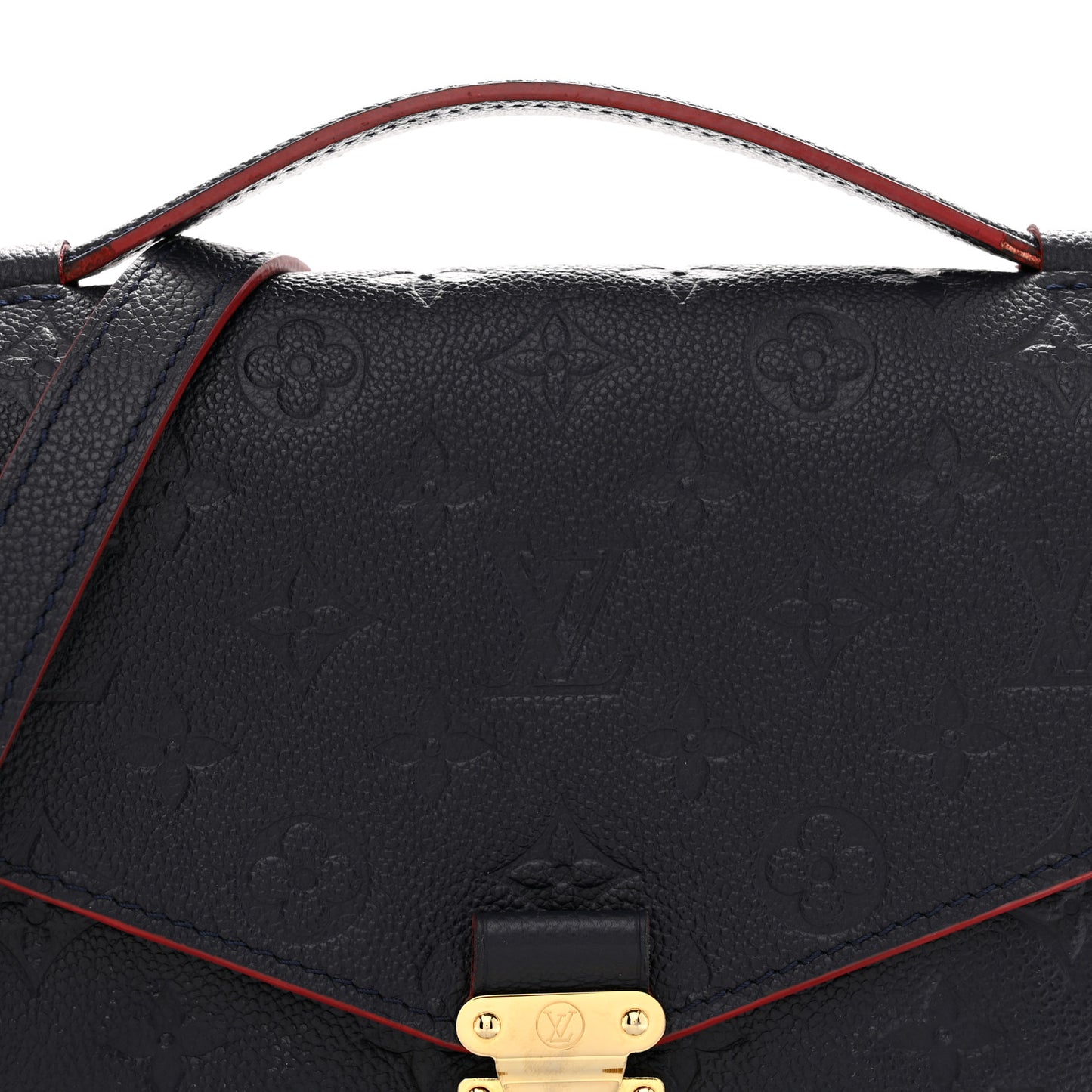 Empreinte Pochette Metis Marine Rouge