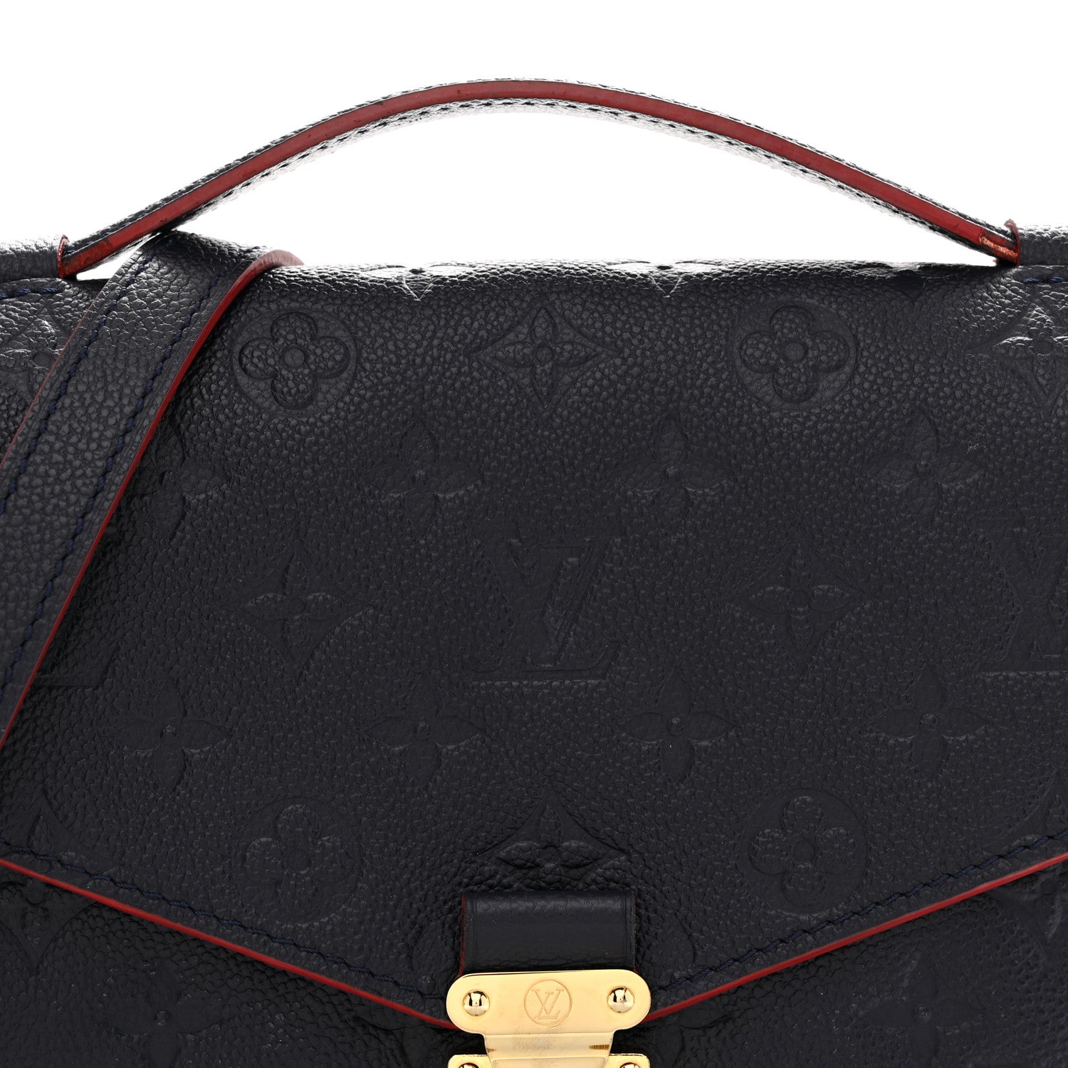 Louis Vuitton Empreinte Pochette Metis Marine Rouge 7 of 12