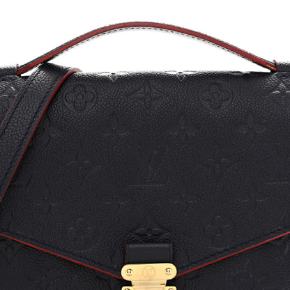 Louis Vuitton Empreinte Pochette Metis Marine Rouge 7 of 12