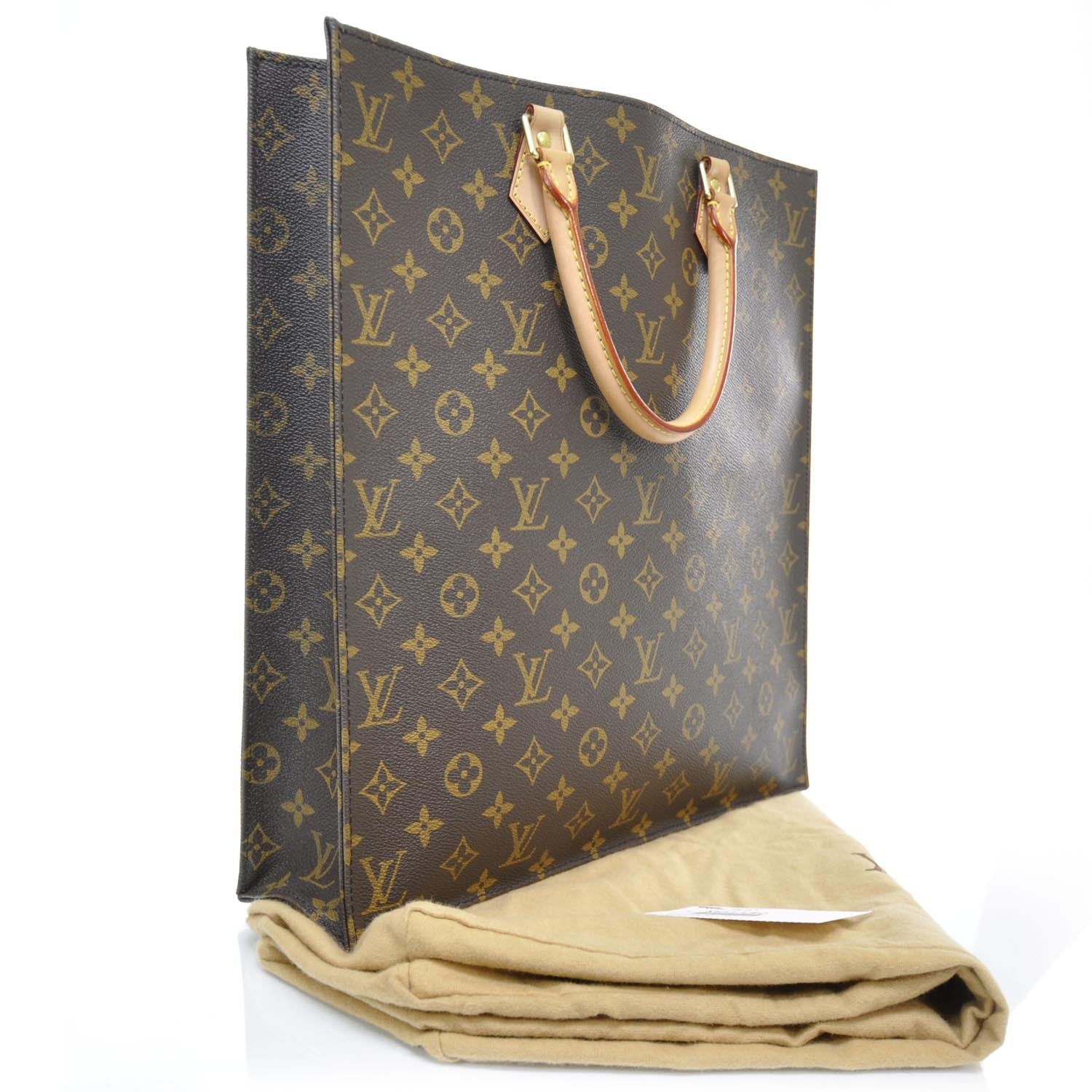 Louis Vuitton Monogram Sac Plat 2 of 9