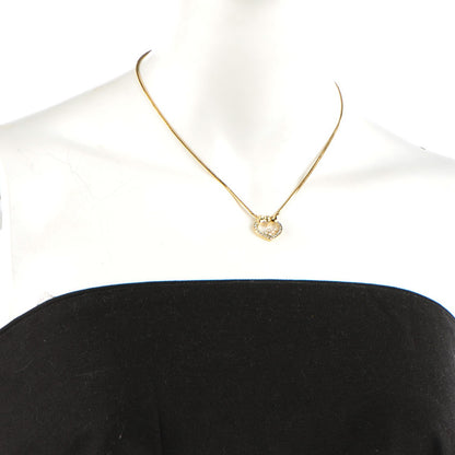 Chopard 18K Yellow Gold Happy Diamonds Icons Heart Pendant Necklace 2 of 6