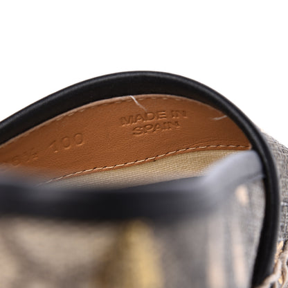 Gucci GG Supreme Monogram Bees Espadrille Flats 36.5 Beige Ebony Oro Black 10 of 11