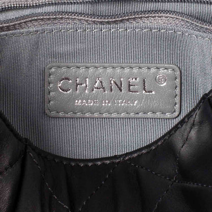 Chanel Calfskin Coco Pleats Messenger Flap Black 9 of 11