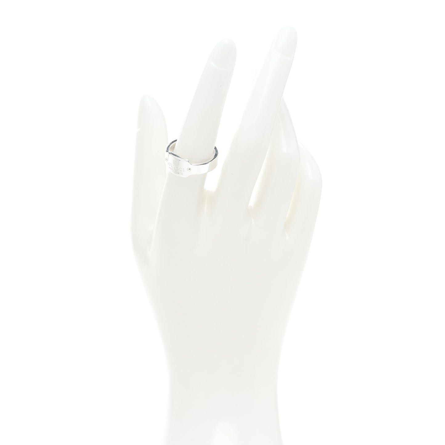 Sterling Silver Signature Band Ring 55 7.25
