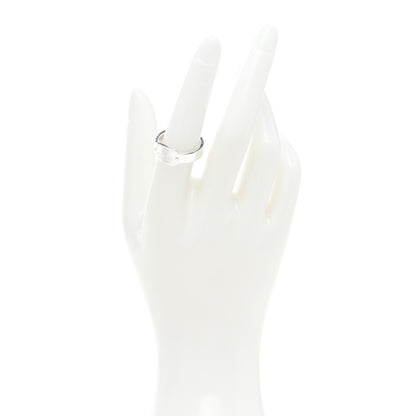 Gucci Sterling Silver Signature Band Ring 55 7.25 2 of 4