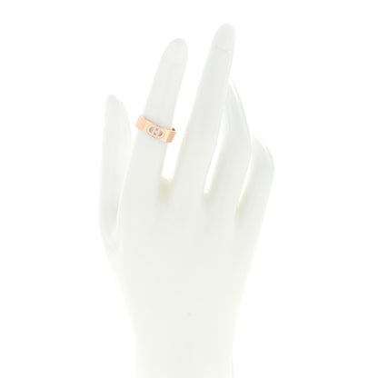 Hermes 18K Rose Gold Diamond PM H D'Ancre Ring 51 5.75 2 of 4
